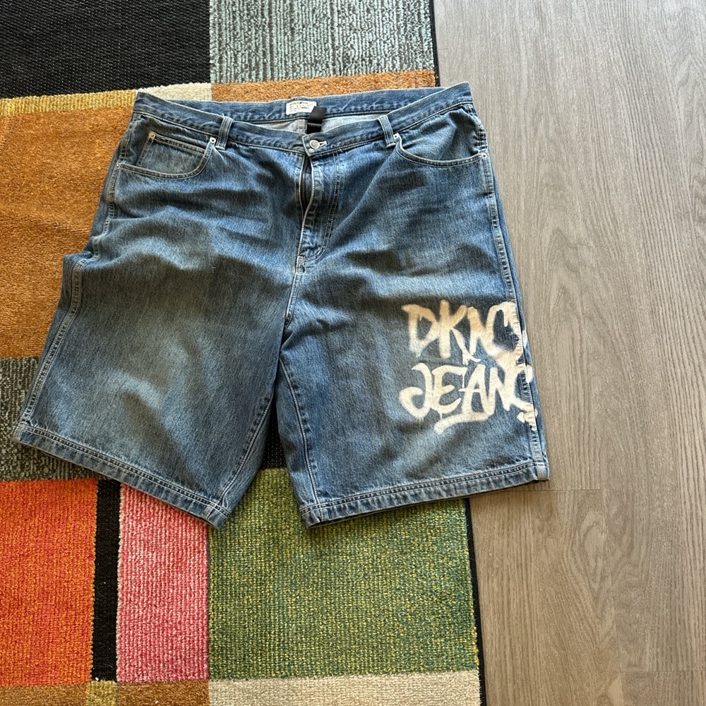 Vintage Dkny Blue Denim Men's jorts (unisex)